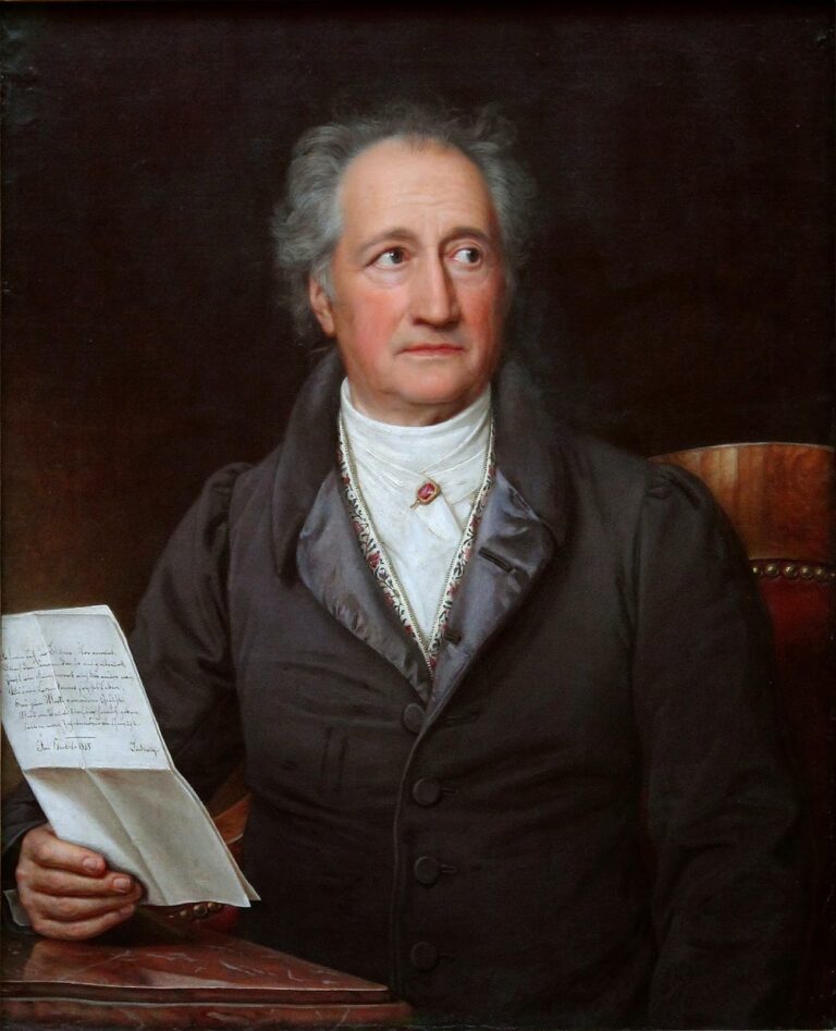 Leia mais sobre o artigo Johann Wolfgang von Goethe,  por Joseph Karl Stieler (1828)